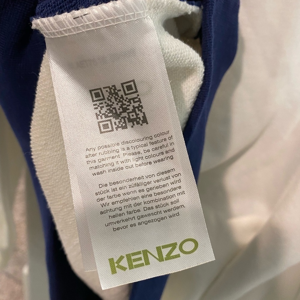Kenzo Colorblocked Logo Embroidered Crew Sweatshirt - Picture 7 of 16